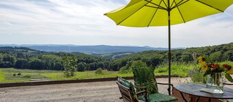 Holiday Home 'Finnhütte Hohe Klinge' with Mountain View, Private Terrace and Balcony