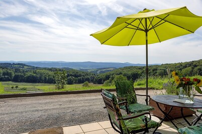 Holiday Home 'Finnhütte Hohe Klinge' with Mountain View, Private Terrace and Balcony