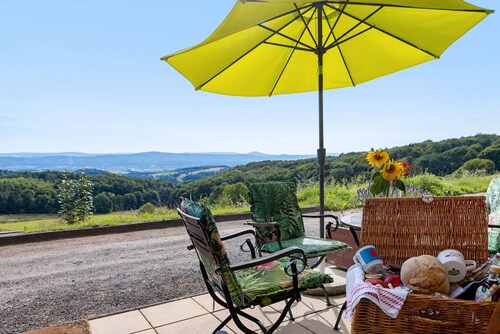 Holiday Home 'Finnhütte Hohe Klinge' with Mountain View, Private Terrace and Balcony