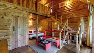 Exclusive Duplex, Balcony, Mountain View | Living area | Flat-screen TV