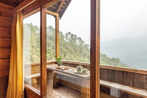 Vue depuis le balcon