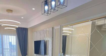 2 BR Apartment Plaza View Podomoro City Deli Medan By OLS Studio