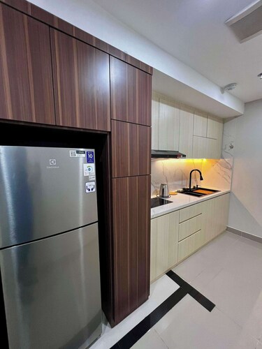 2 BR Apartment Plaza View Podomoro City Deli Medan By OLS Studio