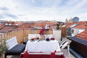 Appartement, 2 chambres, fumeur, vue ville | Extérieur