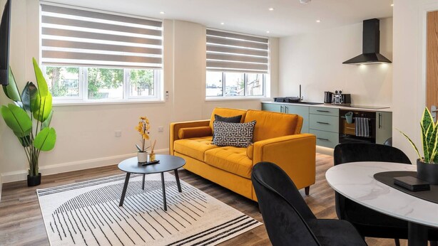 Unclassified image, 1 of 13, button - Aurum 6 - Chic 1BR Stay by DMU & City Centre (Leicester)