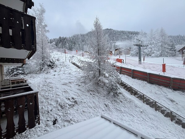 Property grounds - Ski studio at the foot of the slopes Valfréjus ski resort (Valfréjus)