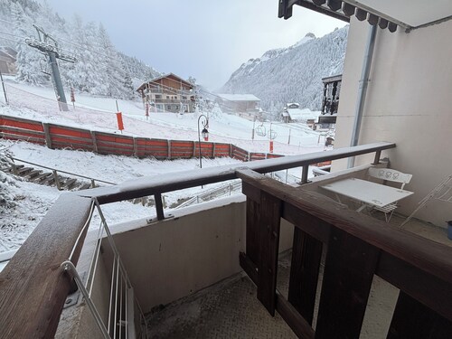 Ski studio at the foot of the slopes Valfréjus ski resort