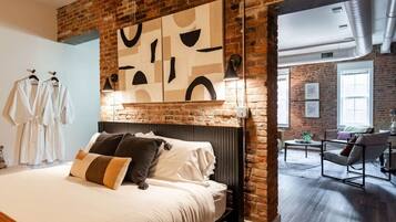 1 sovrum, skrivbord, strykjärn/strykbräda och wi-fi