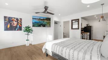 Deluxe Studio | Down comforters, iron/ironing board, free WiFi, bed sheets