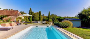 Roulotte - Parking - Swimming pool access - Near Bergerac - Wifi - Terrace