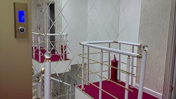 Handrails in hallways