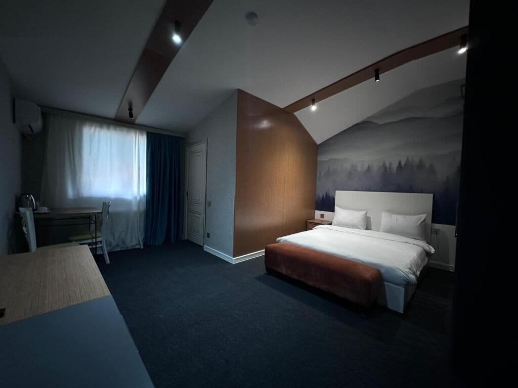 Chambre Triple Familiale, vue ville