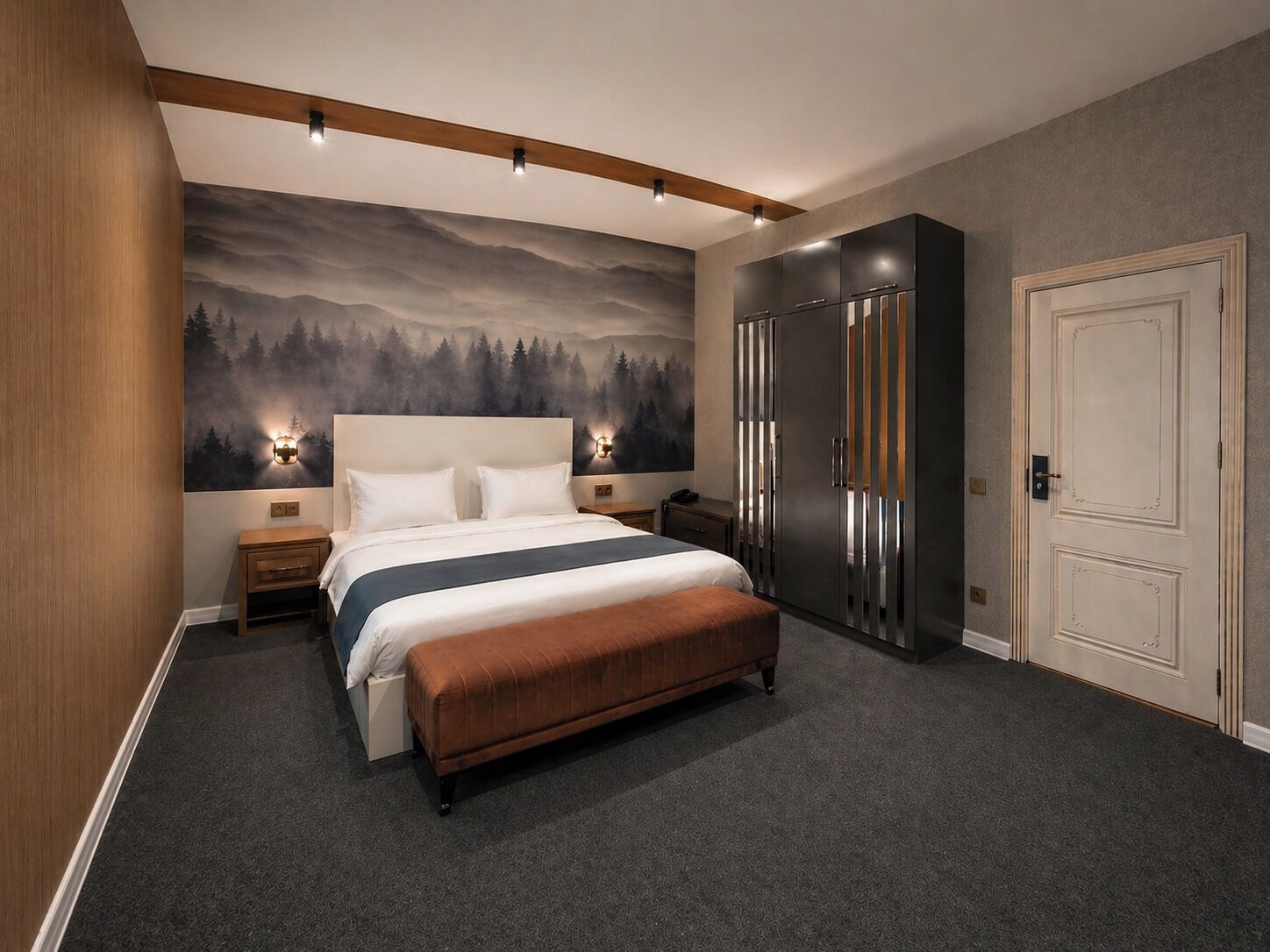 Chambre Double Standard, vue ville | Literie de qualité supérieure, matelas Select Comfort, minibar