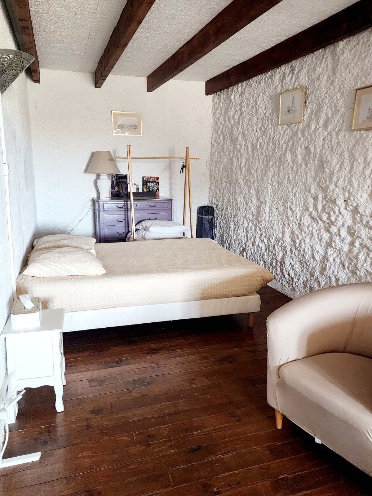 1 bedroom, iron/ironing board, travel crib, WiFi