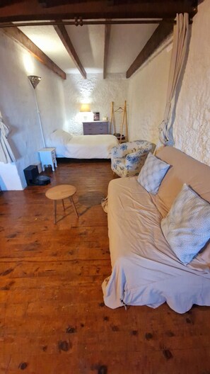 1 bedroom, iron/ironing board, travel cot, WiFi - Le logis des vendangeurs, between Saint Chinian and the sea (Puisserguier)