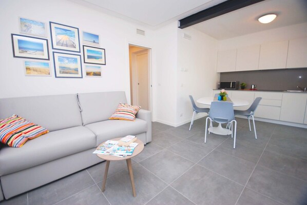 Living area - Wonderful and modern holiday apartment in Lignano (Lignano Sabbiadoro)