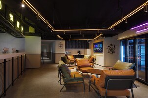 Sala de estar en el lobby