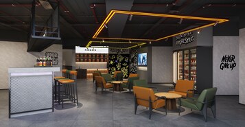 Sala de estar en el lobby