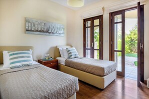 Appartement, 2 chambres, balcon, vue jardin