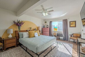 4 bedrooms, iron/ironing board, travel crib, WiFi
