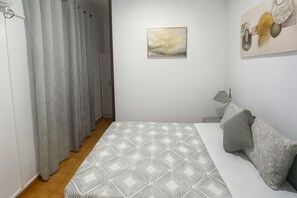 1 غرفة نوم وواي فاي وملاءات أسرّة