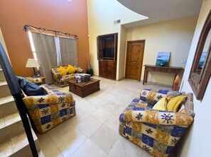 TV - San Felipe Luxurious 3-Bedroom Condo 11-3 with Pool Access (San Felipe)