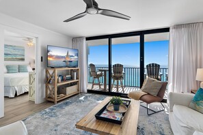 2 bedrooms, iron/ironing board, travel crib, WiFi