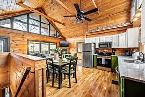 Fridge, microwave, oven, stovetop - Mountain Views | Hot Tub + Comm Pool | Near Dwntwn (Gatlinburg)