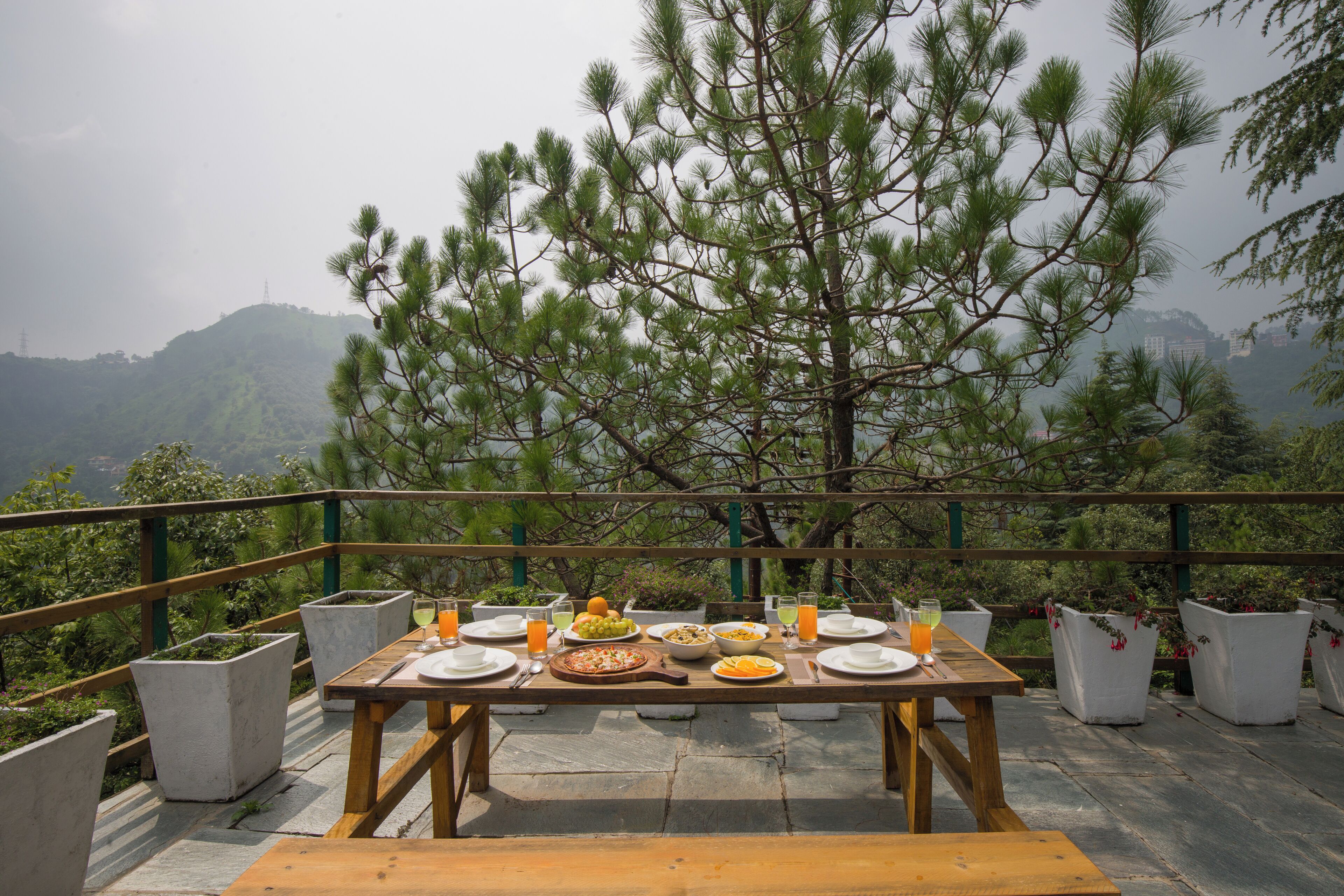 Breakfast area