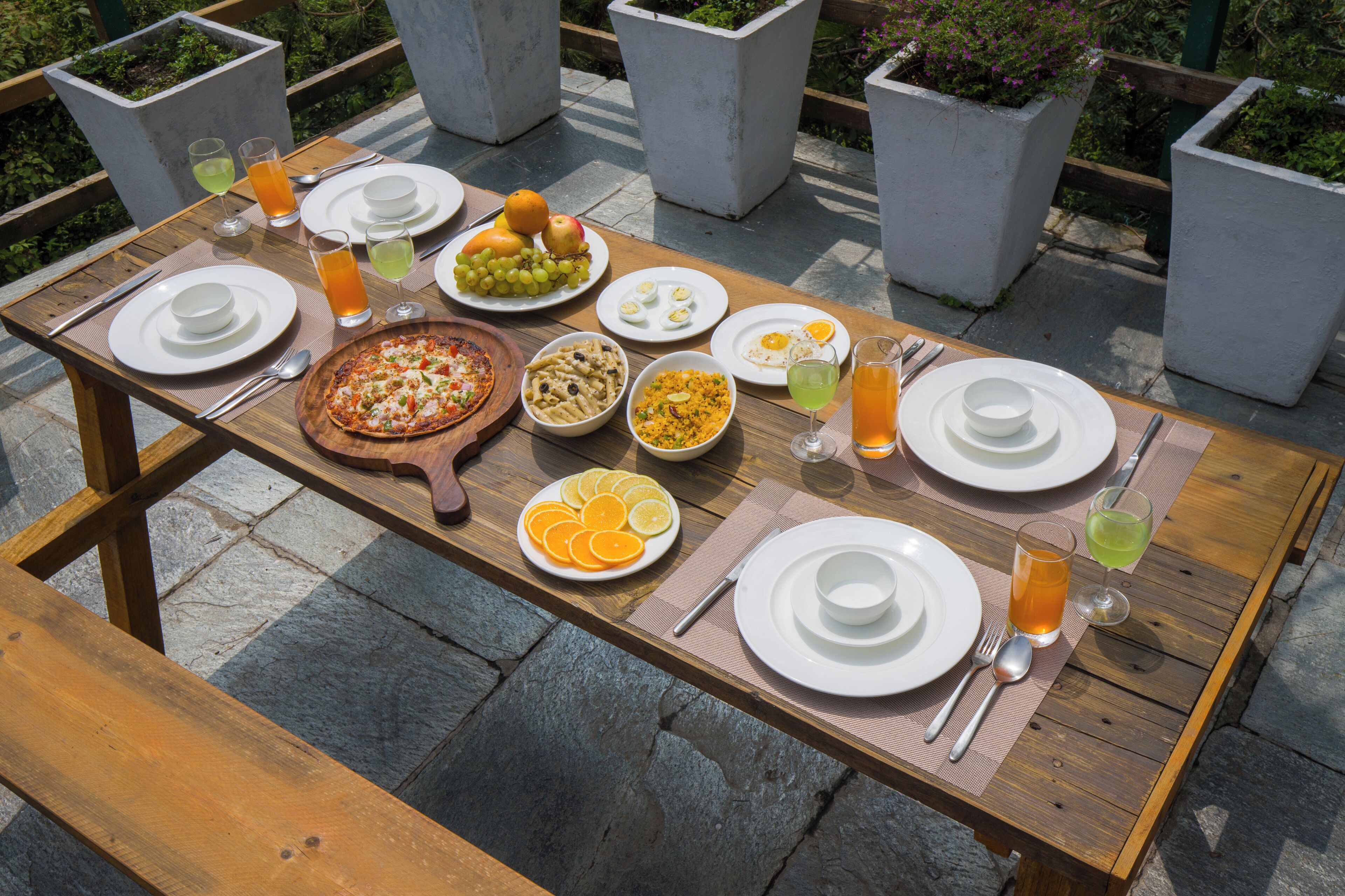 Breakfast area