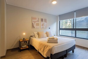 1 室のベッドルーム、WiFi、ベッドシーツ