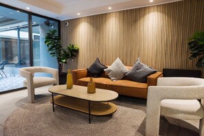 Interior - Luxe 1BR Nest in Centro | Sunset Terrace for 3 (Santiago)