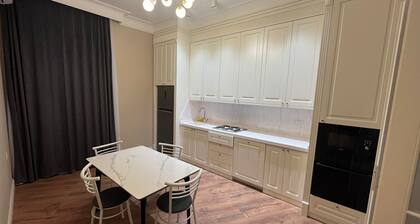 4-bedroom apartment in delightful with WiFi, AC in center