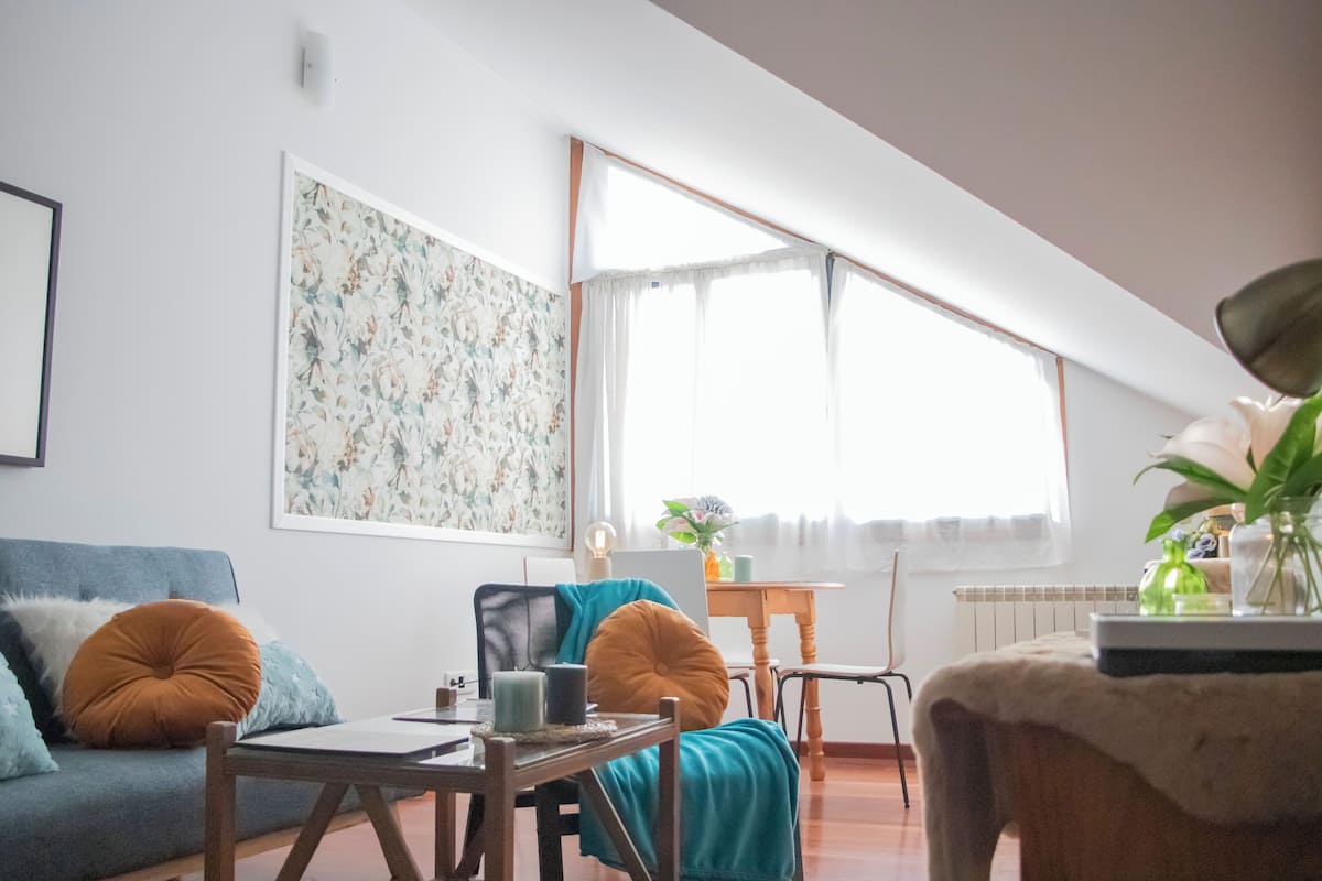Penthouse, Terrace | Living area