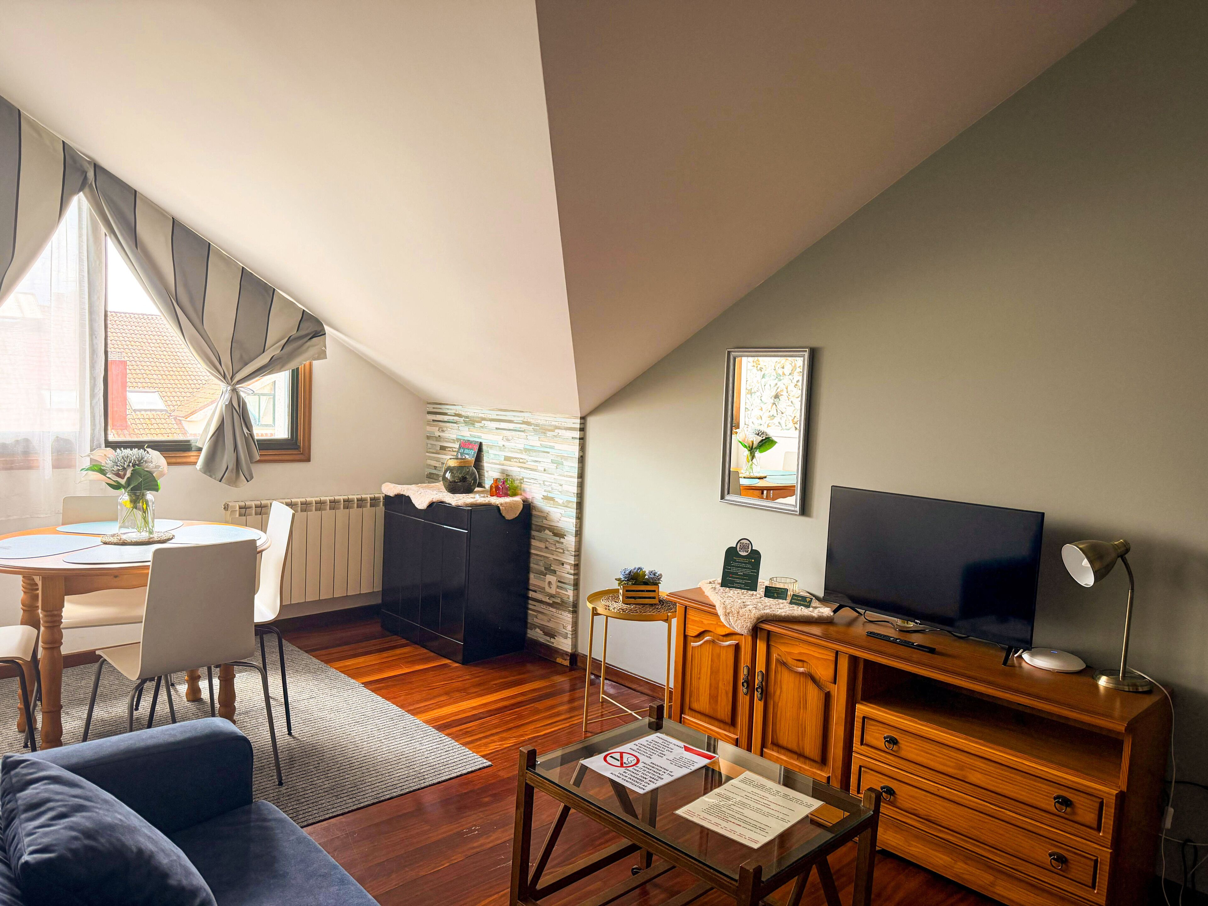 Penthouse, Terrace | Living area | TV