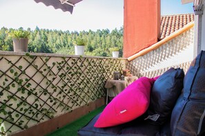 Superior Penthouse, 3 Bedrooms, Terrace | Terrace/patio - Luxury Singular Apartments Green (Teo)