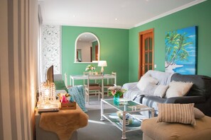 Apartment, 2 Bedrooms | Living area | TV - Luxury Singular Apartments Green (Teo)