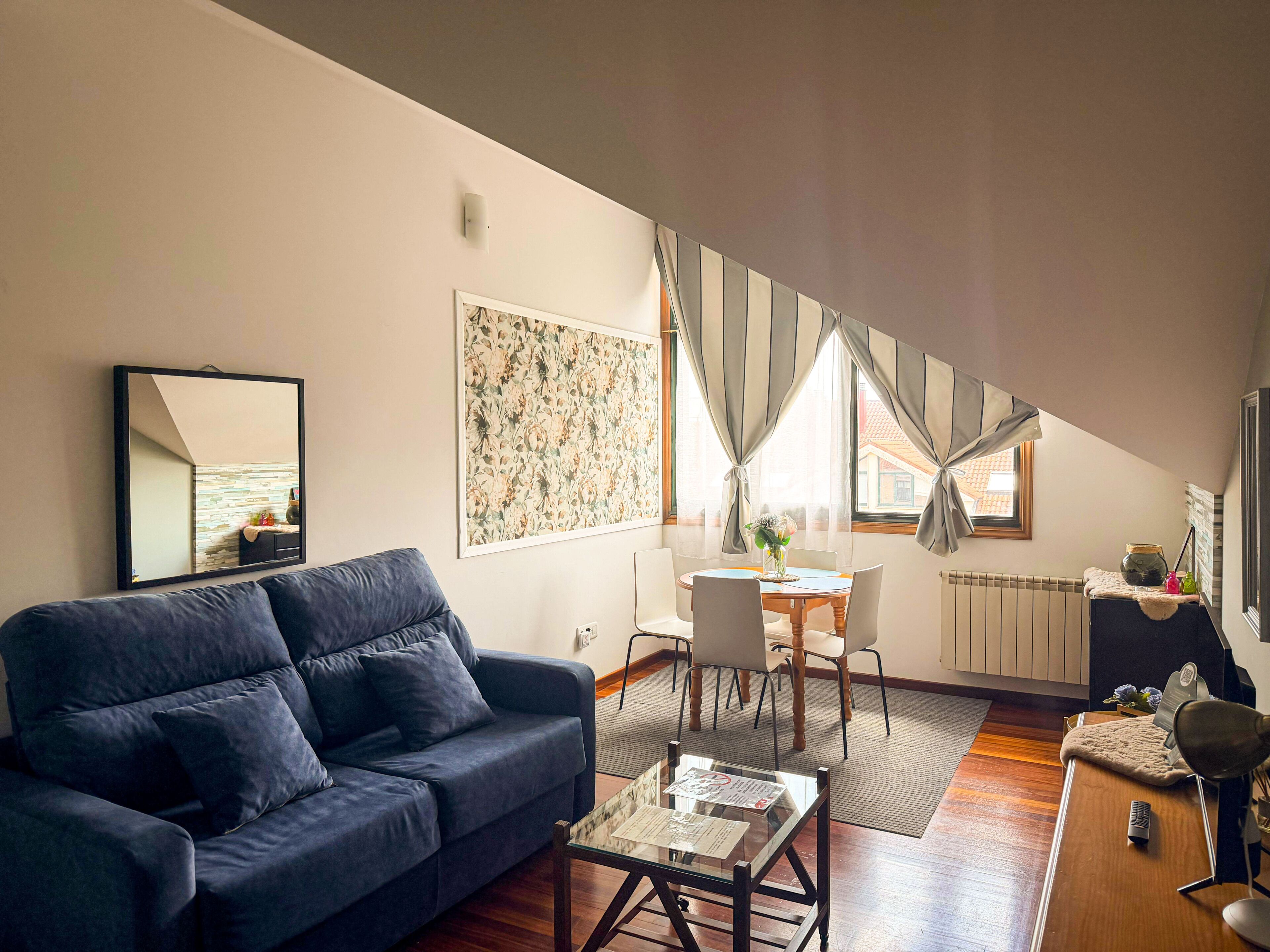 Penthouse, Terrace | Living area | TV