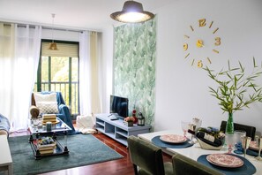 Apartment, 3 Bedrooms | Living area | TV - Luxury Singular Apartments Green (Teo)