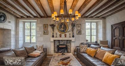 The Saint Ouen manor house with heated swimming pool - 14 people