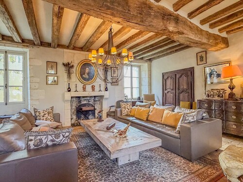 Le manoir de Saint ouen avec piscine chauffée - 14 pers