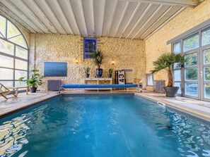 Piscine couverte, piscine chauffée