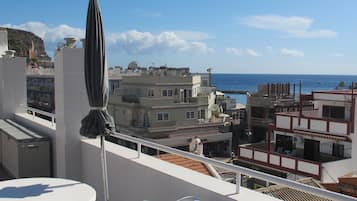 Vue depuis lâhĂ©bergement