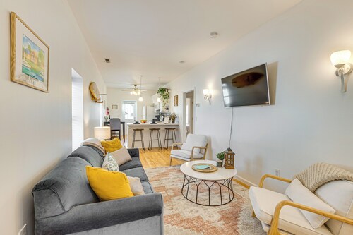 Walk to Beach: Keansburg Home w/ Patio & Fire Pit!