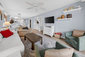 Condo, 3 Bedrooms | Living area - 11d True Blue Golf Haven 3 Bedroom Condo (Pawleys Island)