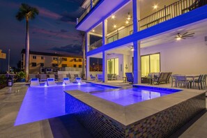 Ferienhaus, Mehrere Schlafzimmer | Pool | Beheizter Pool