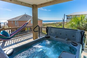 House, 4 Bedrooms | Outdoor spa tub - Sunrise 4 Bedroom Home (Port Bolivar)