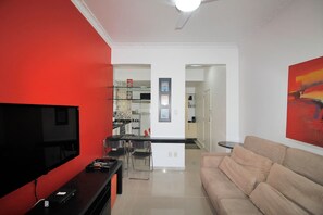 Superior appartement | Woonruimte | Een televisie