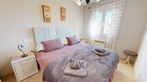 3 bedrooms, in-room safe, iron/ironing board, free WiFi