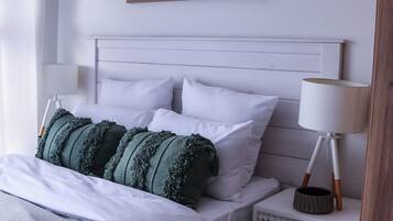 2 dormitorios, tabla de planchar con plancha, wifi y ropa de cama